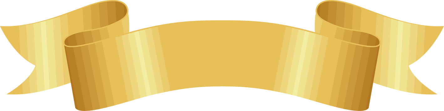 golden ribbon frame emblem icon